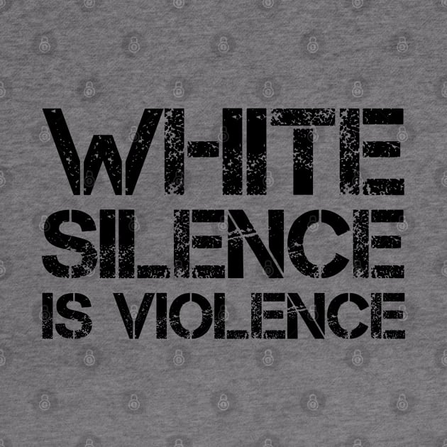 White Silence Is Violence by CF.LAB.DESIGN